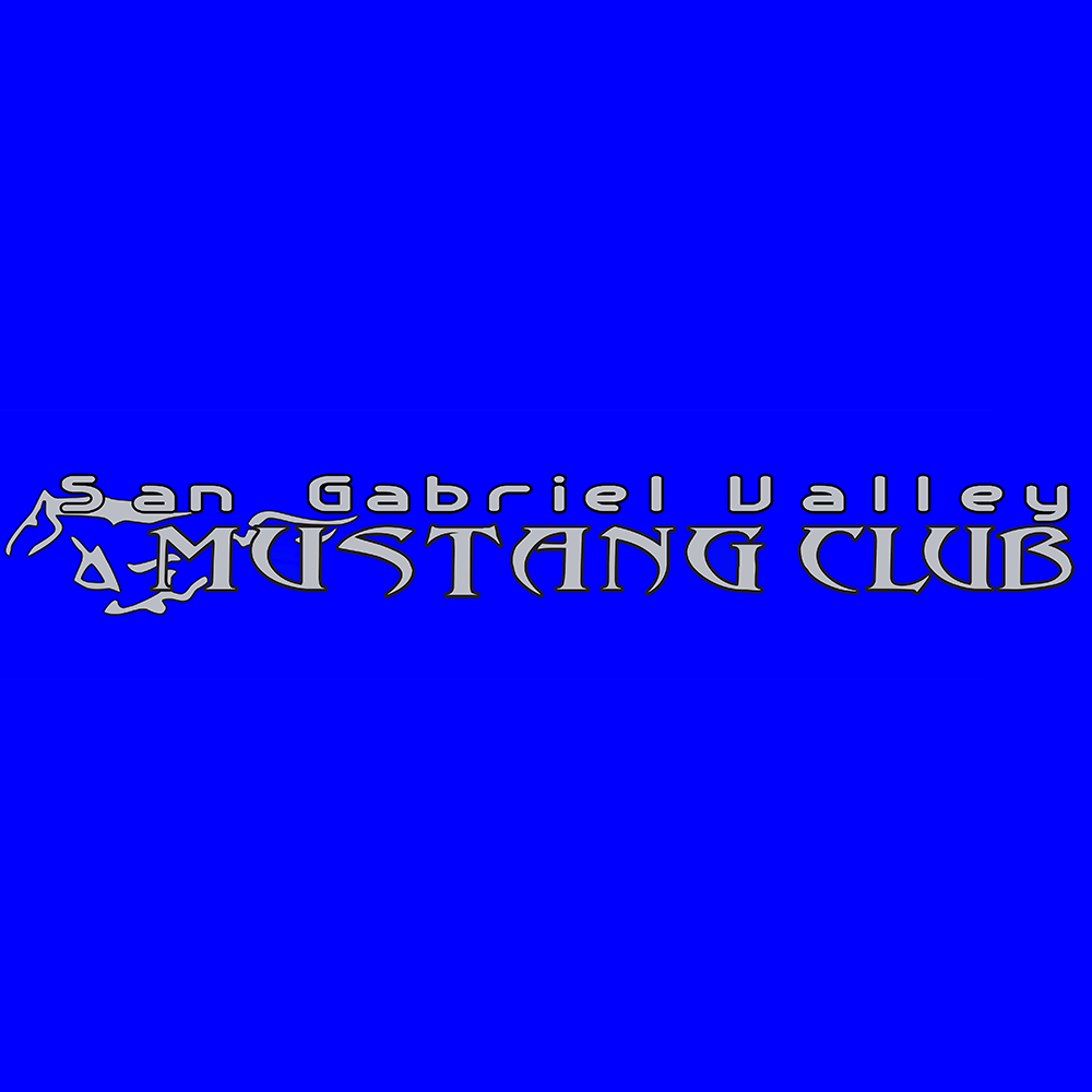 San Gabriel Valley Mustang Club Logo