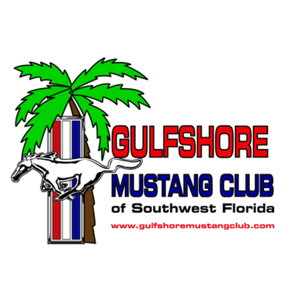 GulfShore Mustang Club of Southwest Florida Logo