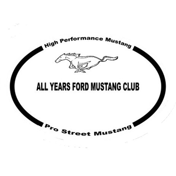 High Performance Mustang and Pro Street Mustang All years club Logo