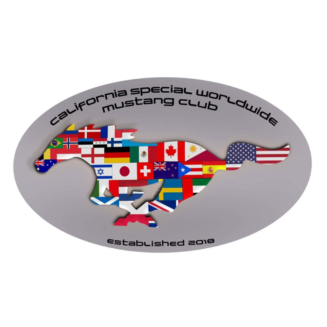 California Special Worldwide Mustang Club Logo