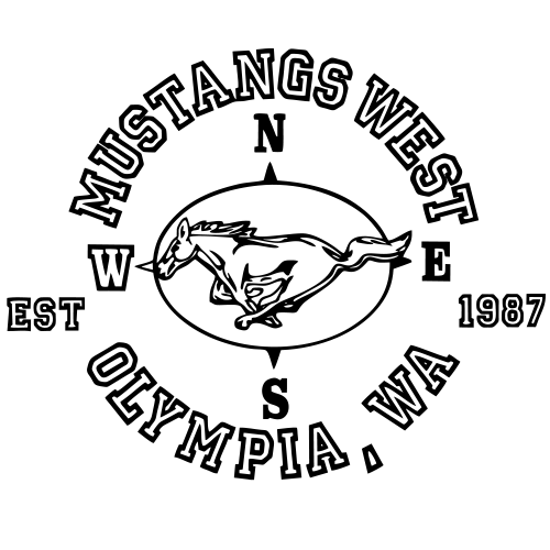 Mustangs West Logo