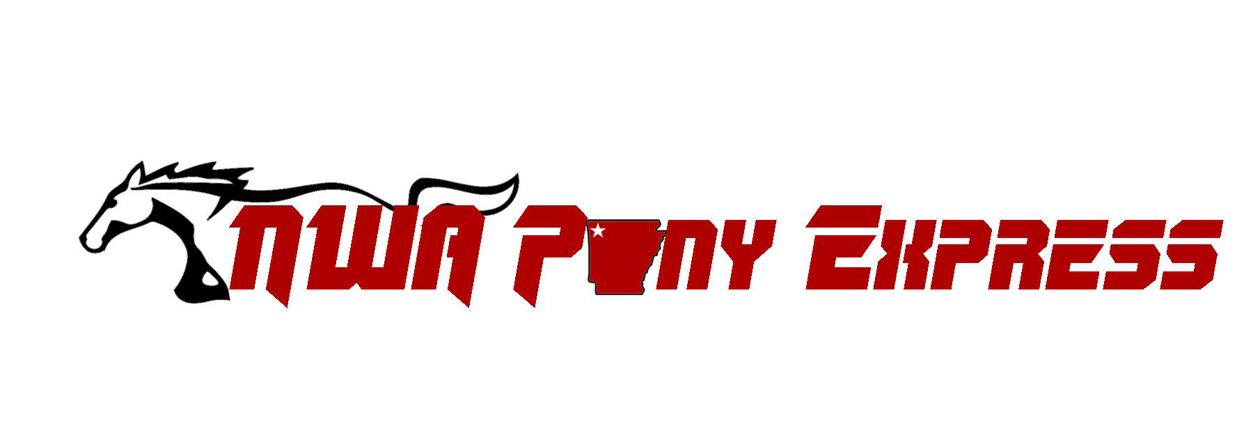 NWA Pony Express Mustang Club Logo