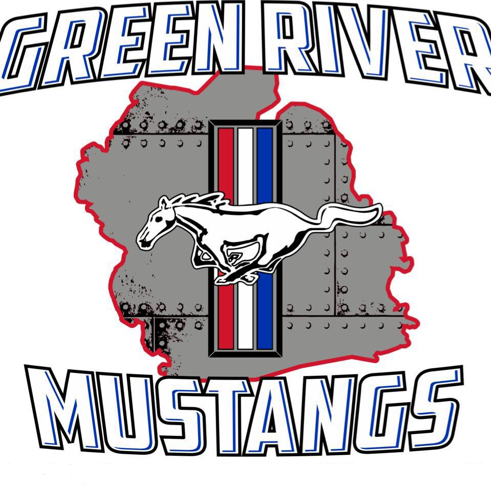 Green River Mustangs logo