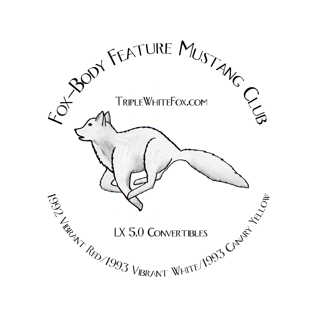 Fox-Body Feature Mustang Club Logo