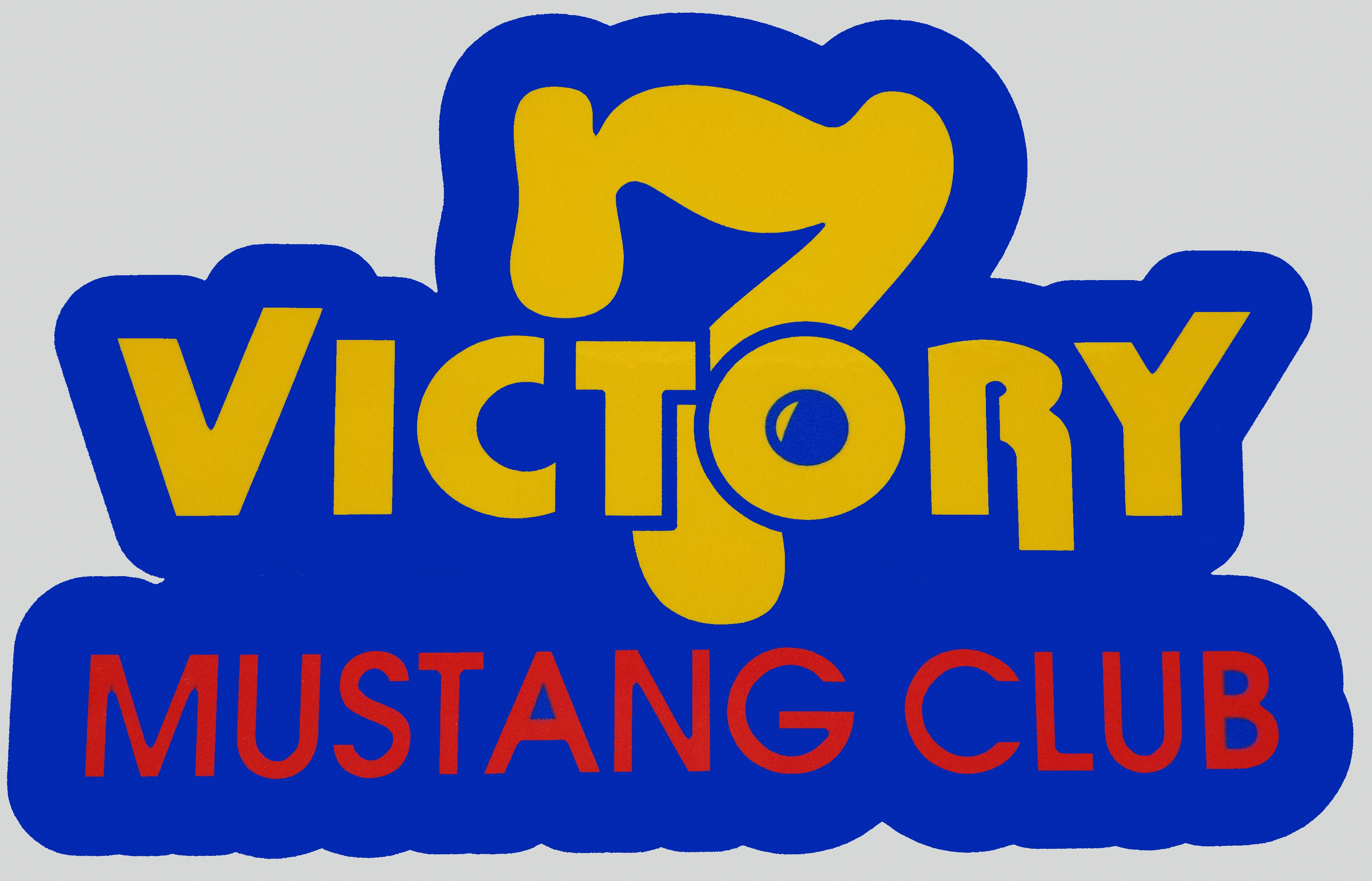 Victory 7 Mustang Club Logo