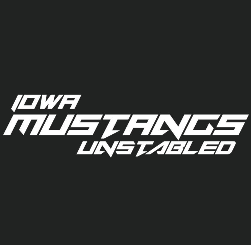Iowa Mustangs Unstabled Logo