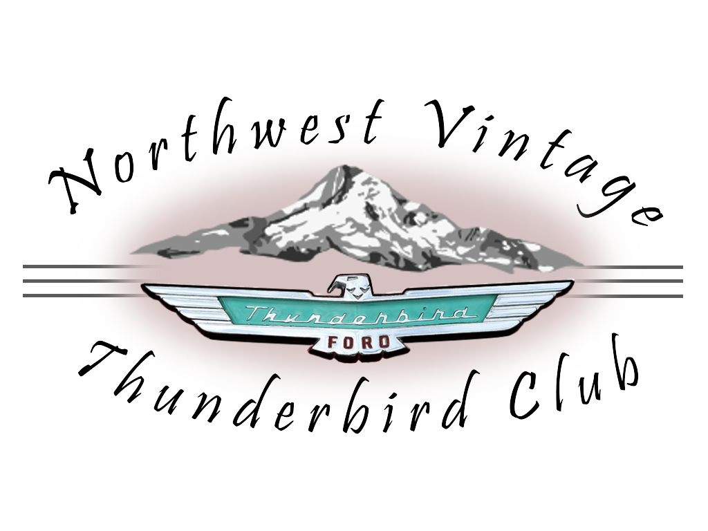 Thunderbird logo with mountains